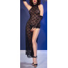 Chilirose Robe Longue Paolina Noir